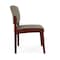 Lesro Lenox Armless Guest Chair, 22.5 in W 26 in L 31.5 in H LW1102 - alternate 2